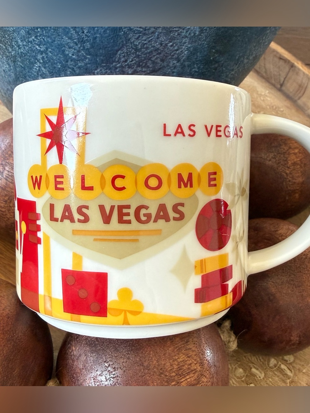 Starbucks Welcome to Las Vegas You Are Here Coffee Cup Mug 2014 Collection 14oz